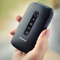 Panasonic KX-TU550EXB Renkli Ekran 4G Tuşlu Cep Telefonu Siyah